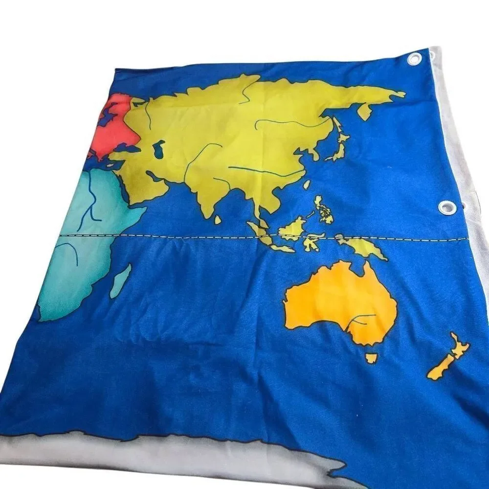 Discovery Kids Activity World Map 76 pieces Toy learning map